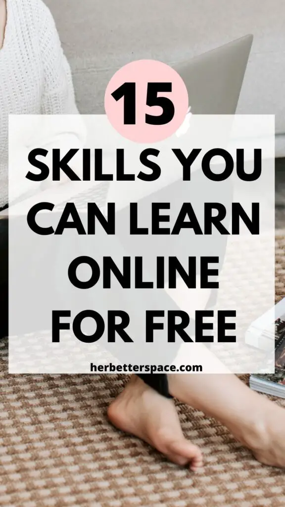 skills you can learn online for free