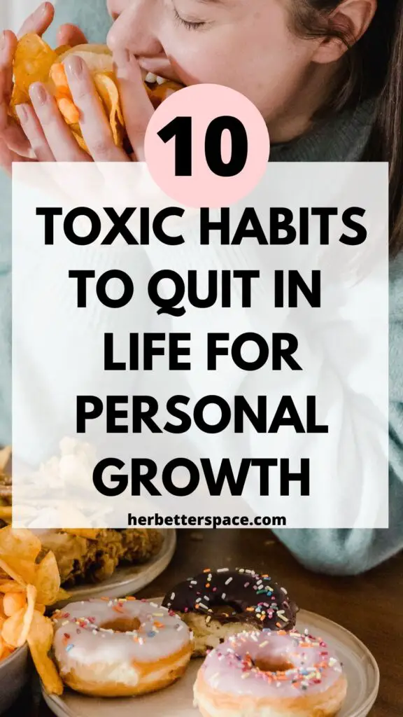 toxic habits to quit in life