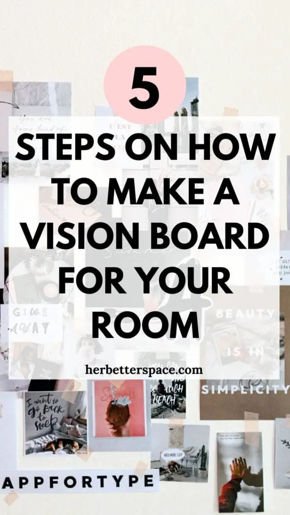 how to make a vision board