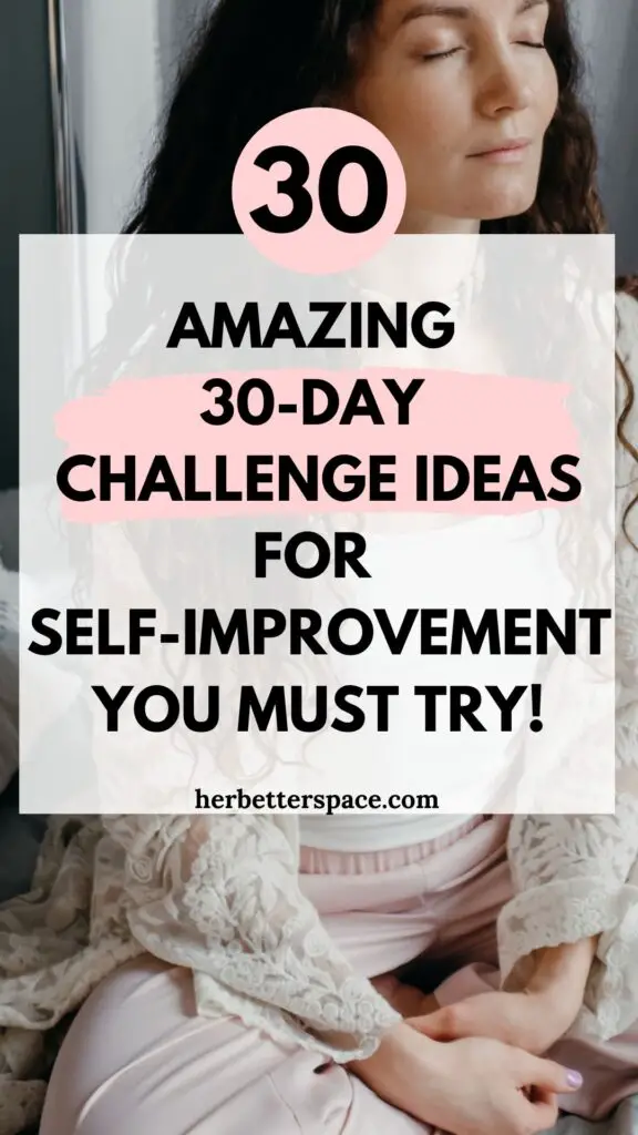 30 day challenge ideas