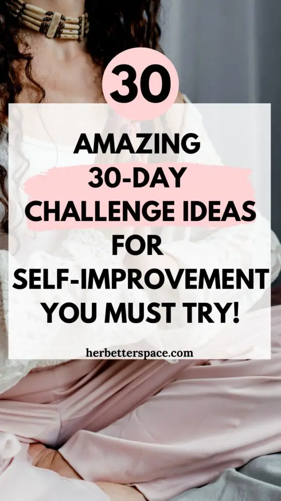 30 day challenge ideas