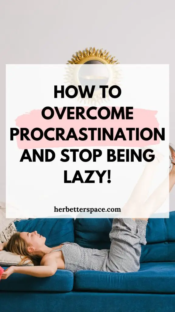 how to overcome procrastination