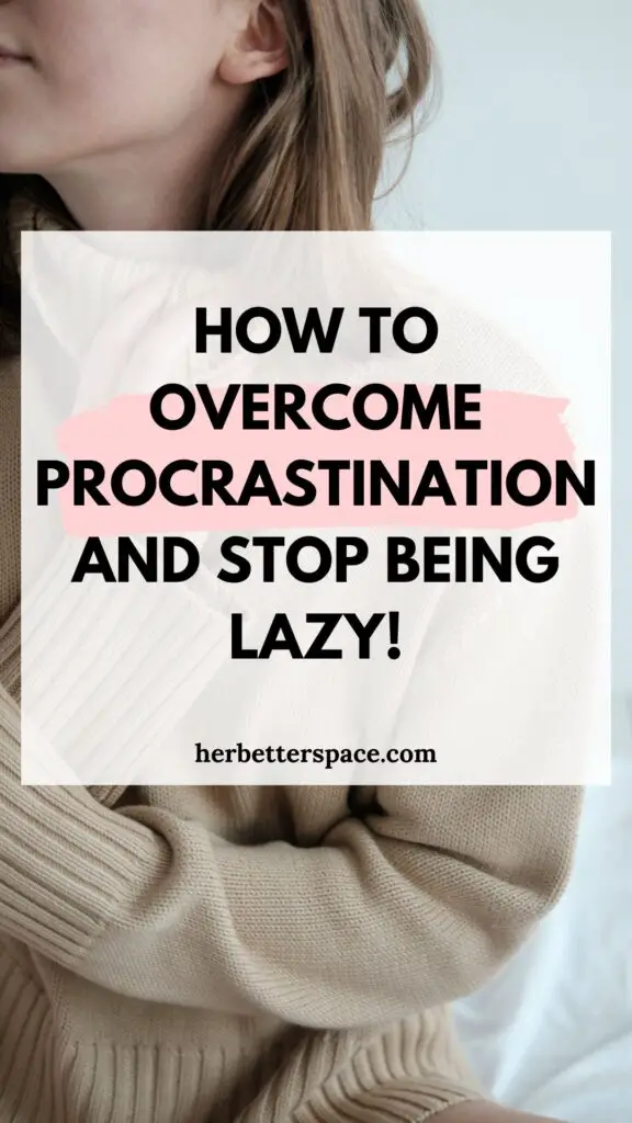 how to overcome procrastination