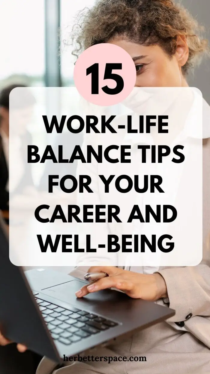 how to find better work life balance