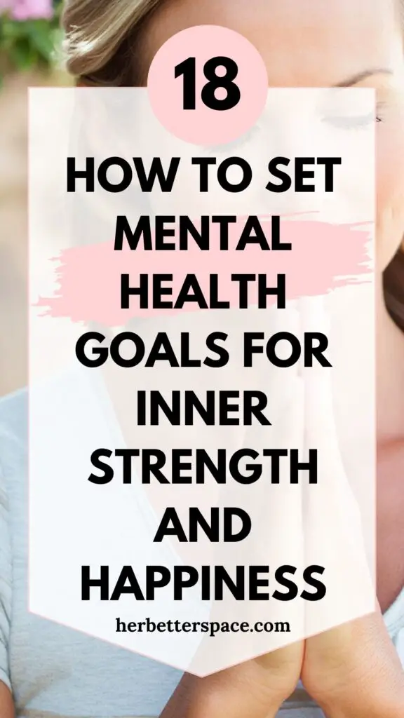 mental health goals