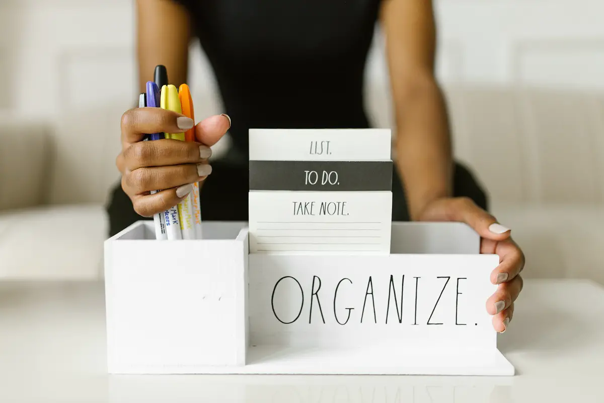 How To Make Your Life More Organized in 5 Steps